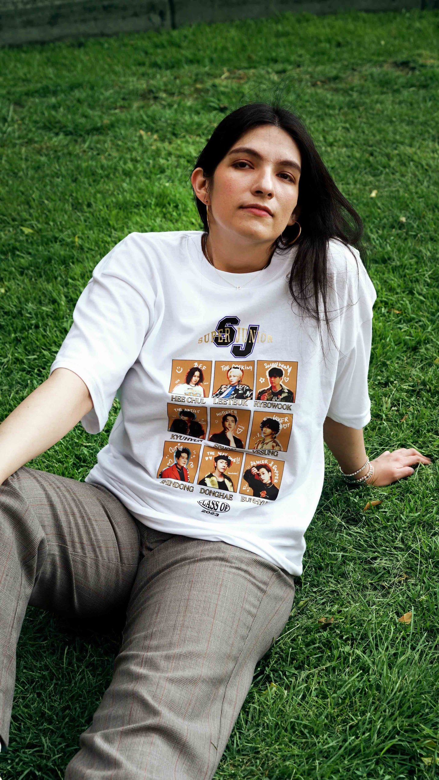 TEE SUPER JUNIOR White