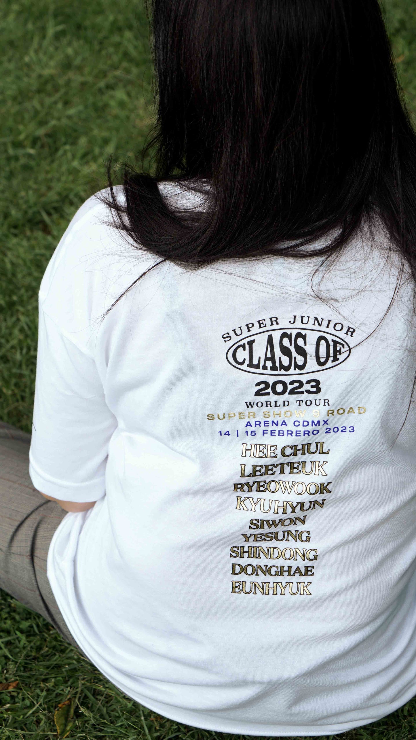 TEE SUPER JUNIOR White