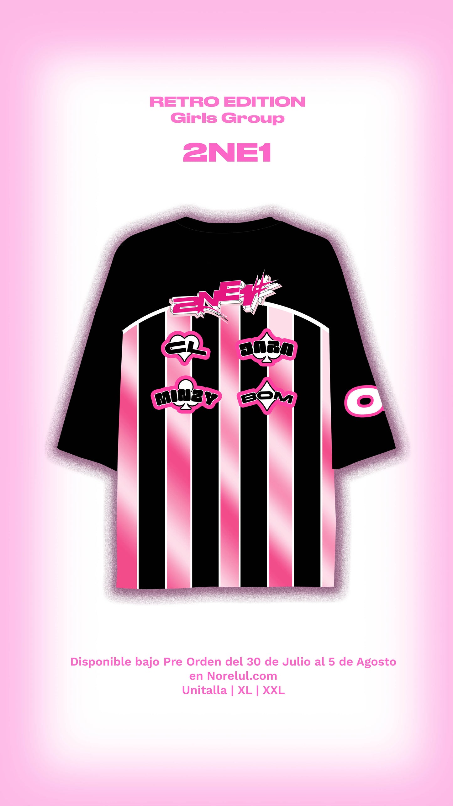 2NE1 Hockey Tee