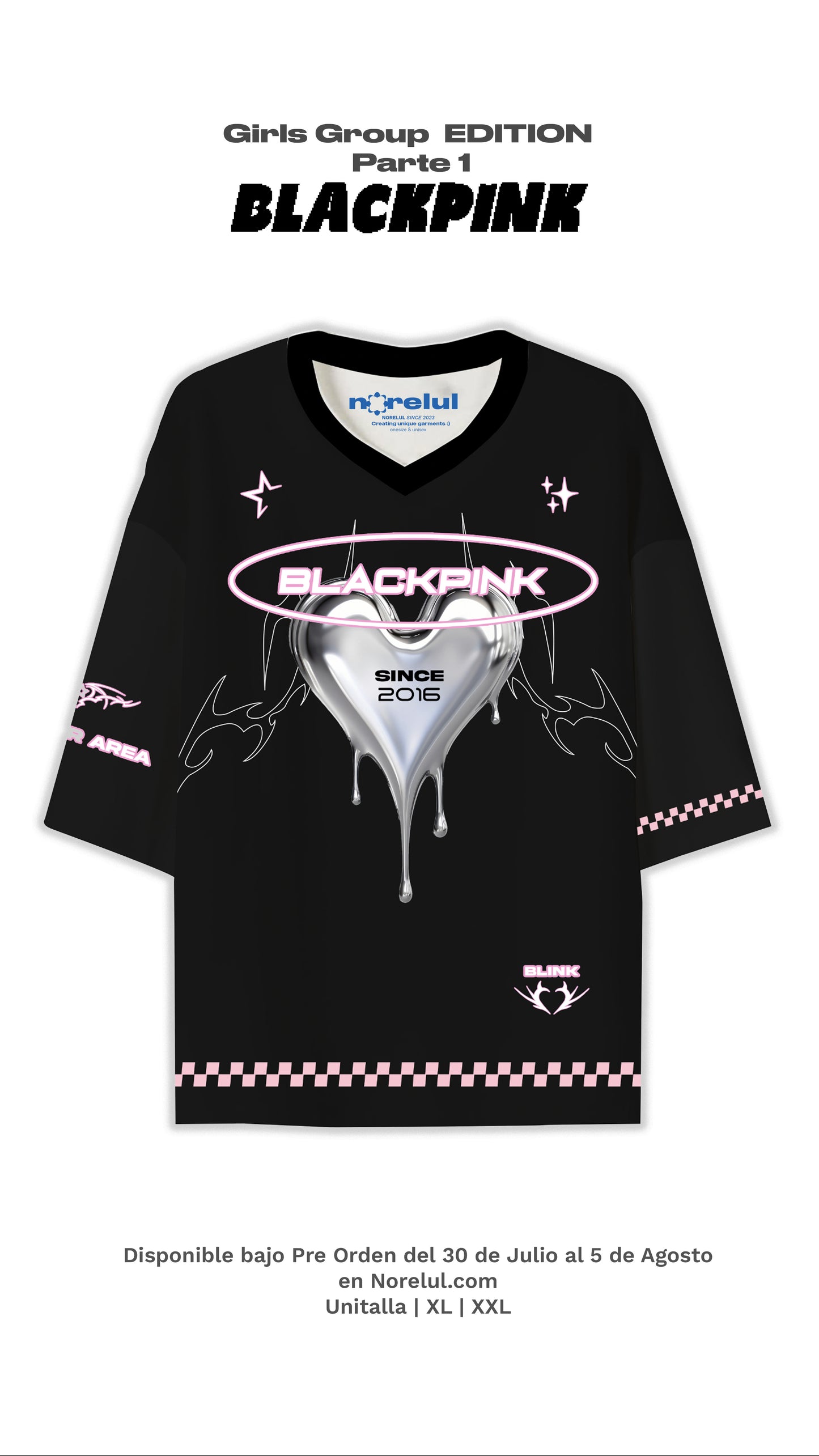 Blackpink Hockey Tee