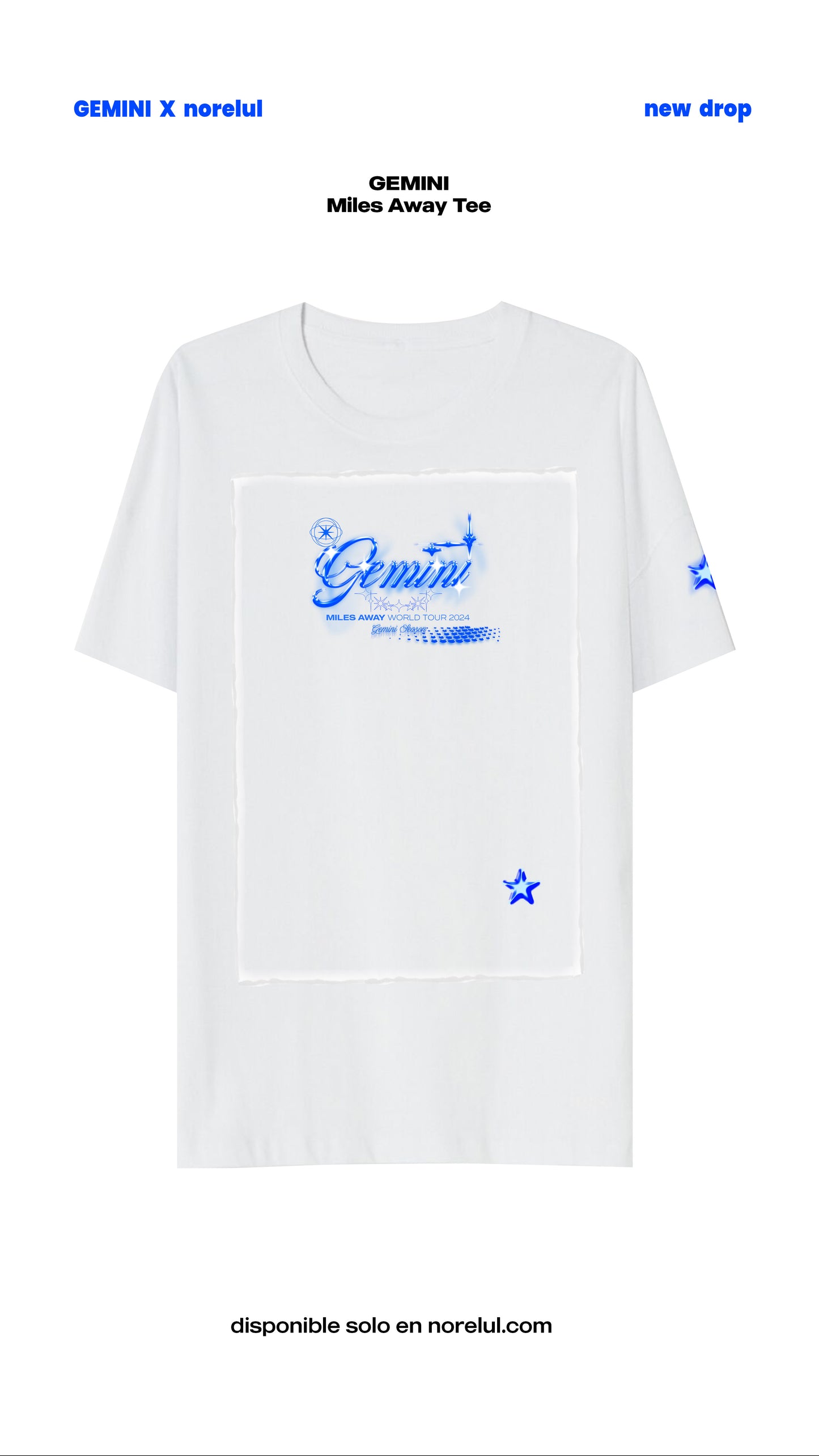 Gemini Miles Away Tee