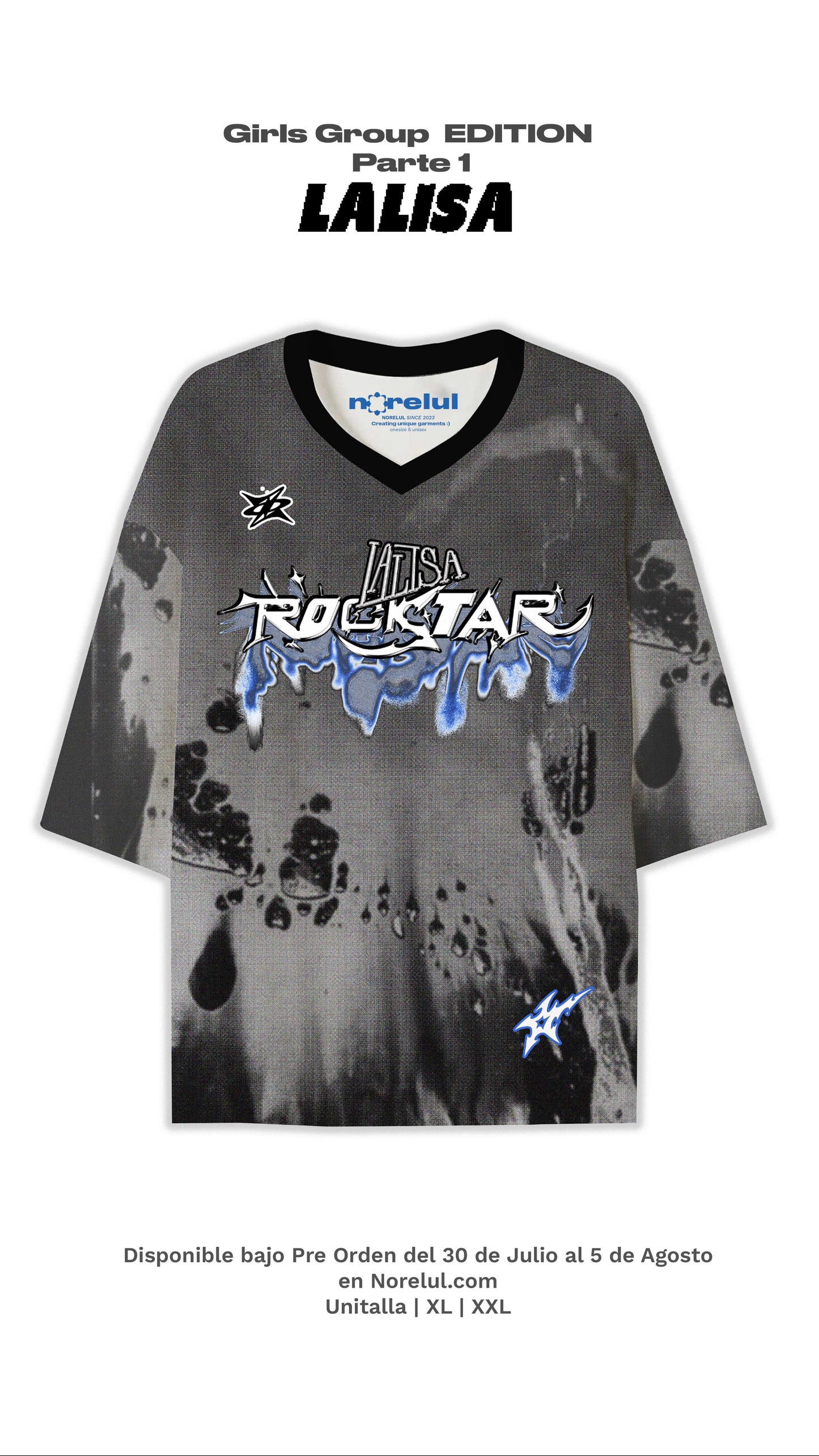 Lalisa Rockstar Hockey Tee