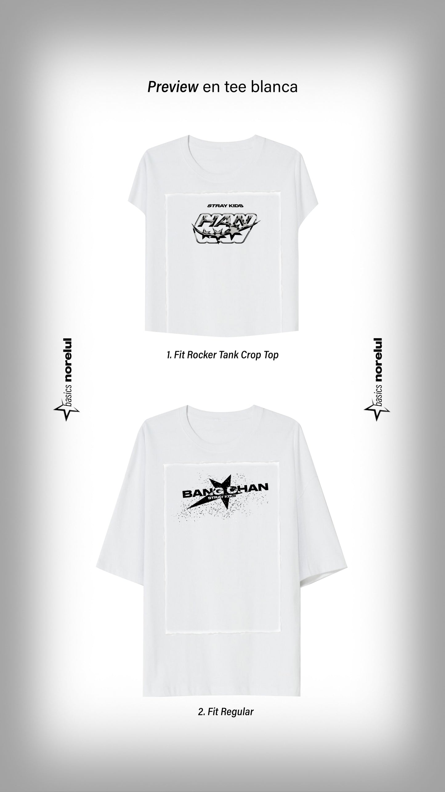 Stray Kids Names Tee Basic