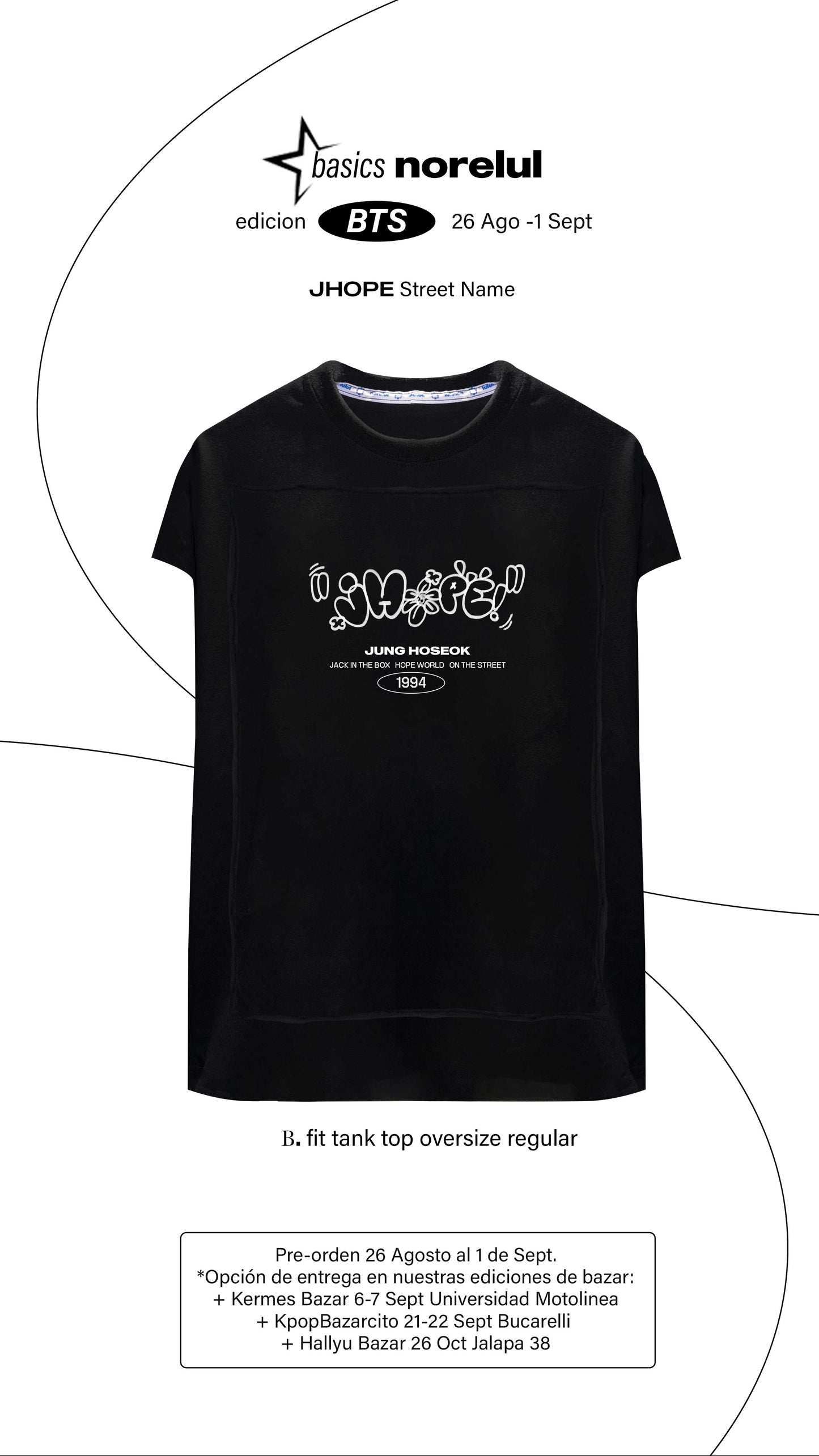 Bts Names Tee Basic