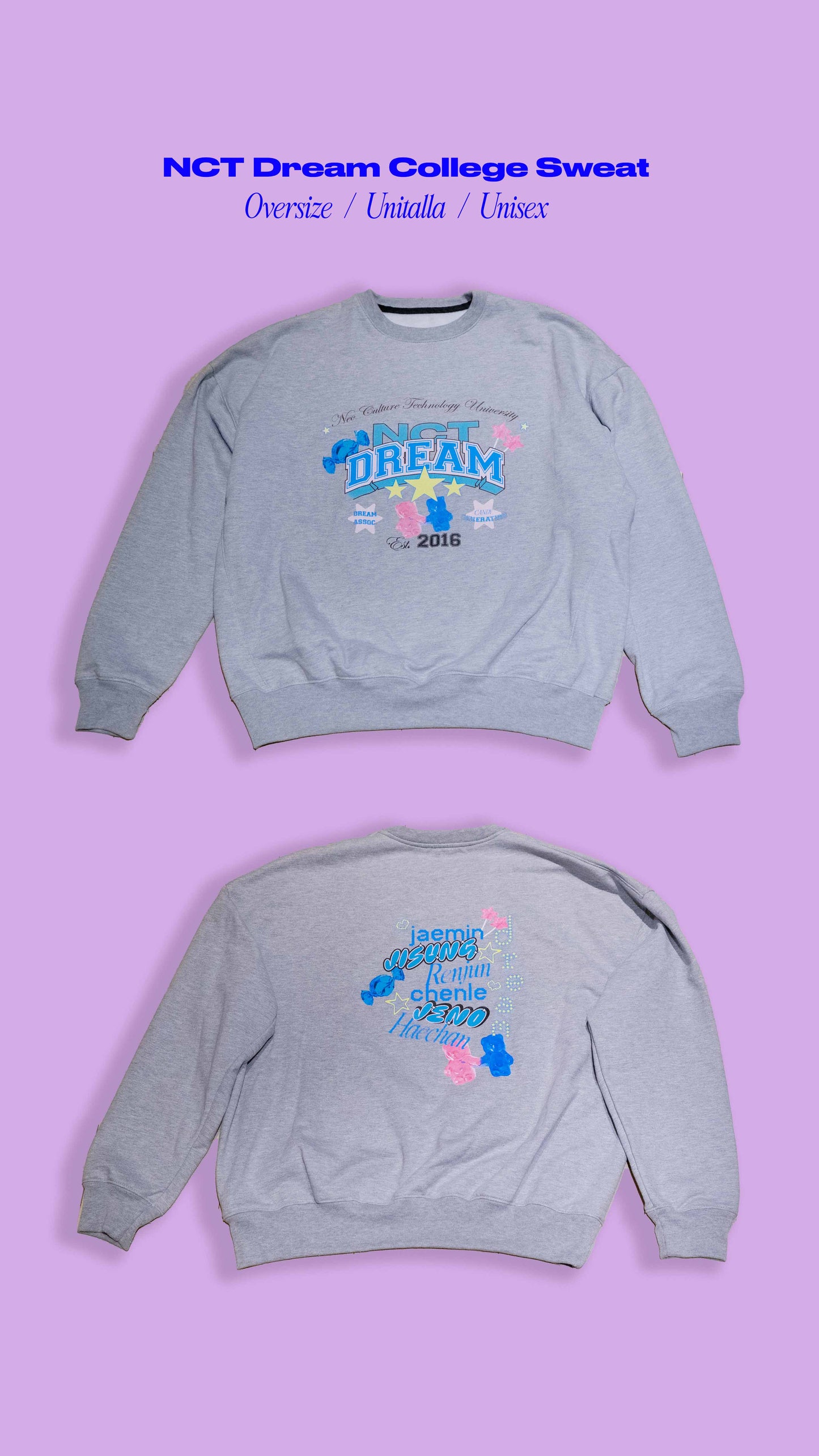 NCT Dream College Sweat