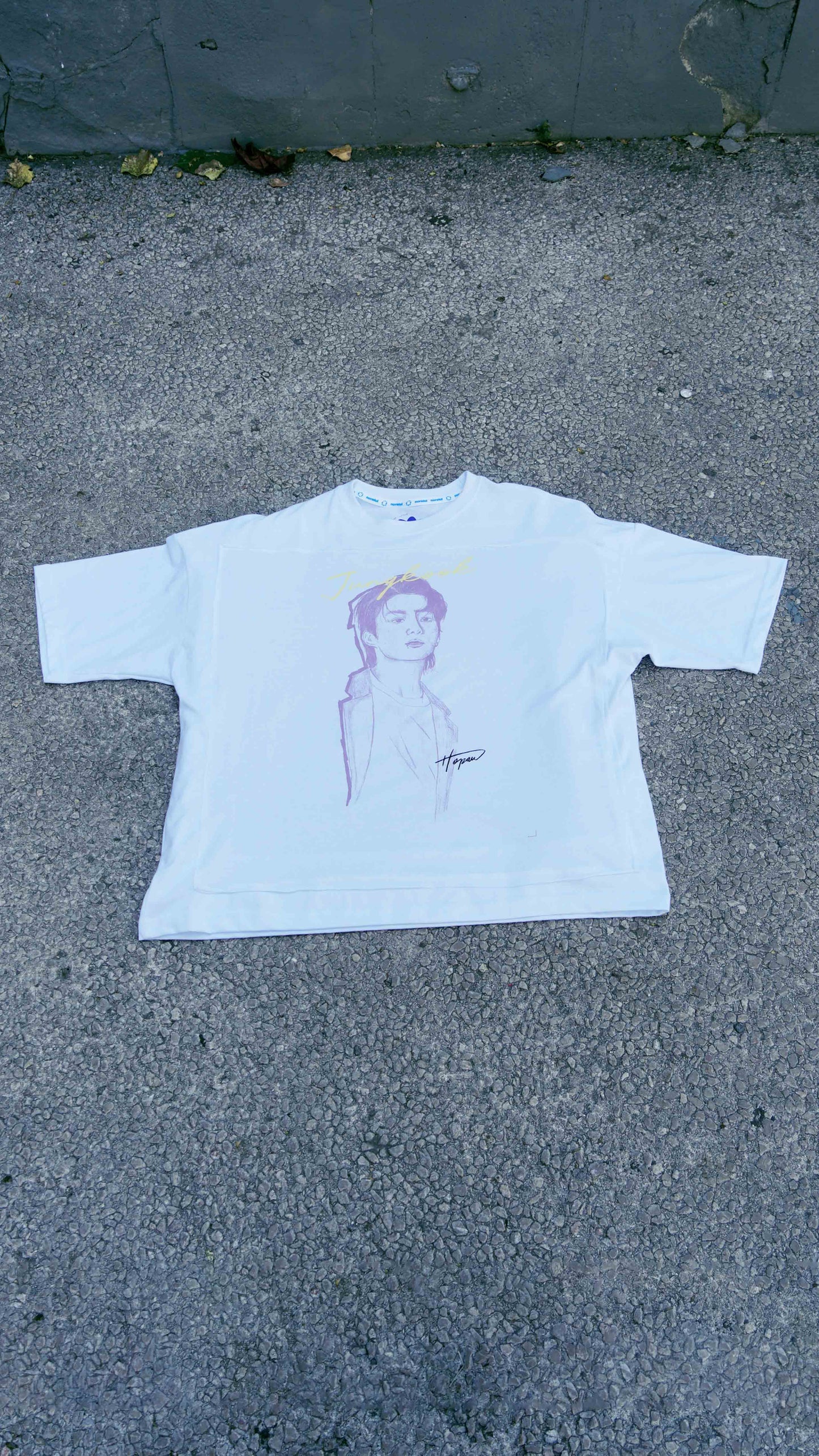 Jungkook Bts Playera Retrato