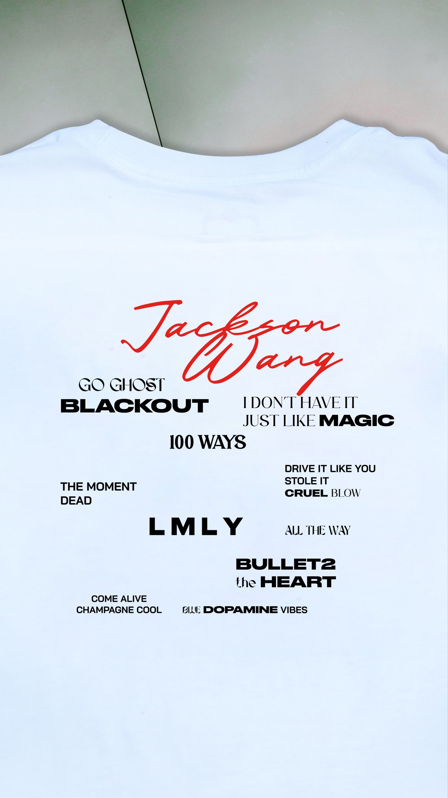 Jackson Wang Tee Persona