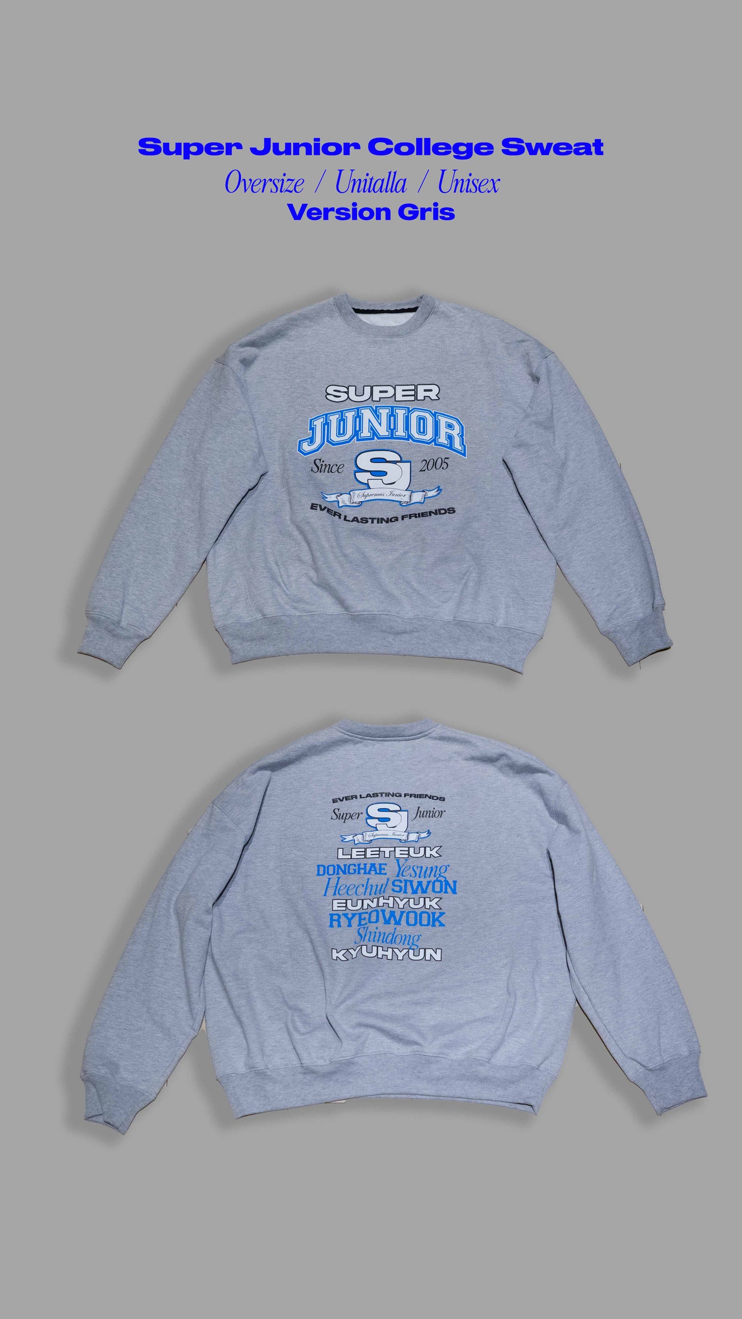 Super Junior College Sweat