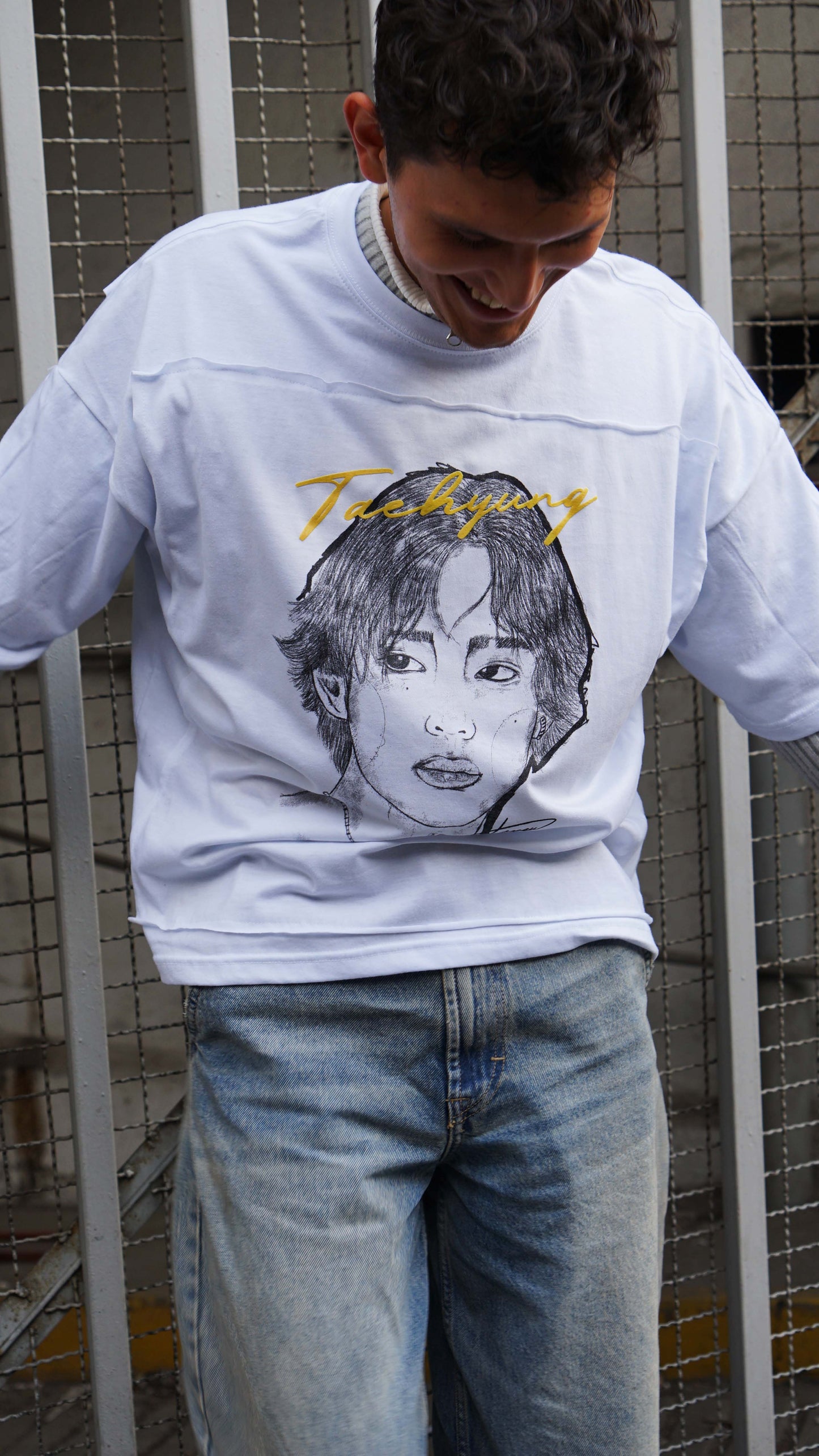 Taehyung Bts Playera Retrato